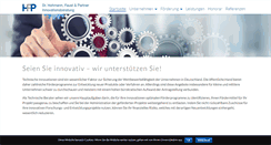 Desktop Screenshot of hfp-innovationsberatung.de